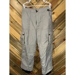 Ride Snowboard/ski Pants Large Mountain Dry Series Beige White